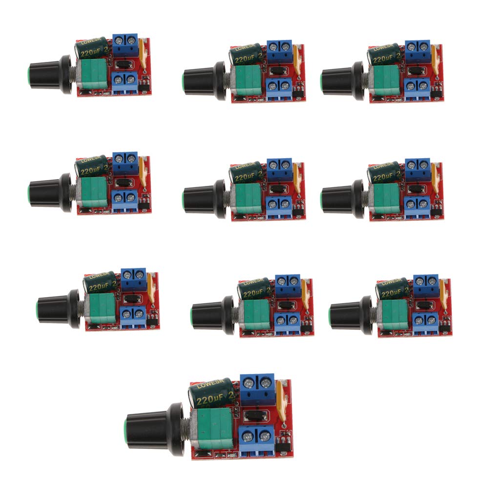 B Blesiya 10pcs Motor Driver Pwm Speed Controller 5a Dc 3v
