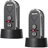 PANDAAR Two Way Intercom, Intercoms Wireless for Home,2 Pack | 4900 Feet Range, Room to Room Intercom with 3 Volume Levels, 20 Ringtones, Wireless Intercom System for House Farm Office