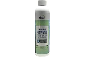 THE ONE MINUTE MIRACLE 12% Hydrogen Peroxide Medical Food Grade H2o2-8 oz Bottle - Recommended by The One Minute Cure Book - The Choice by Professional, Alternative Medicine, and Homeopathic Communities.