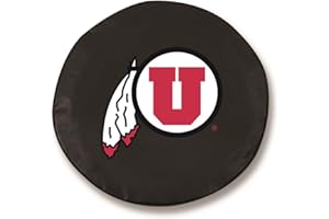 Holland Bar Stool Co. Utah Utes Black Exact Fit Tire Cover