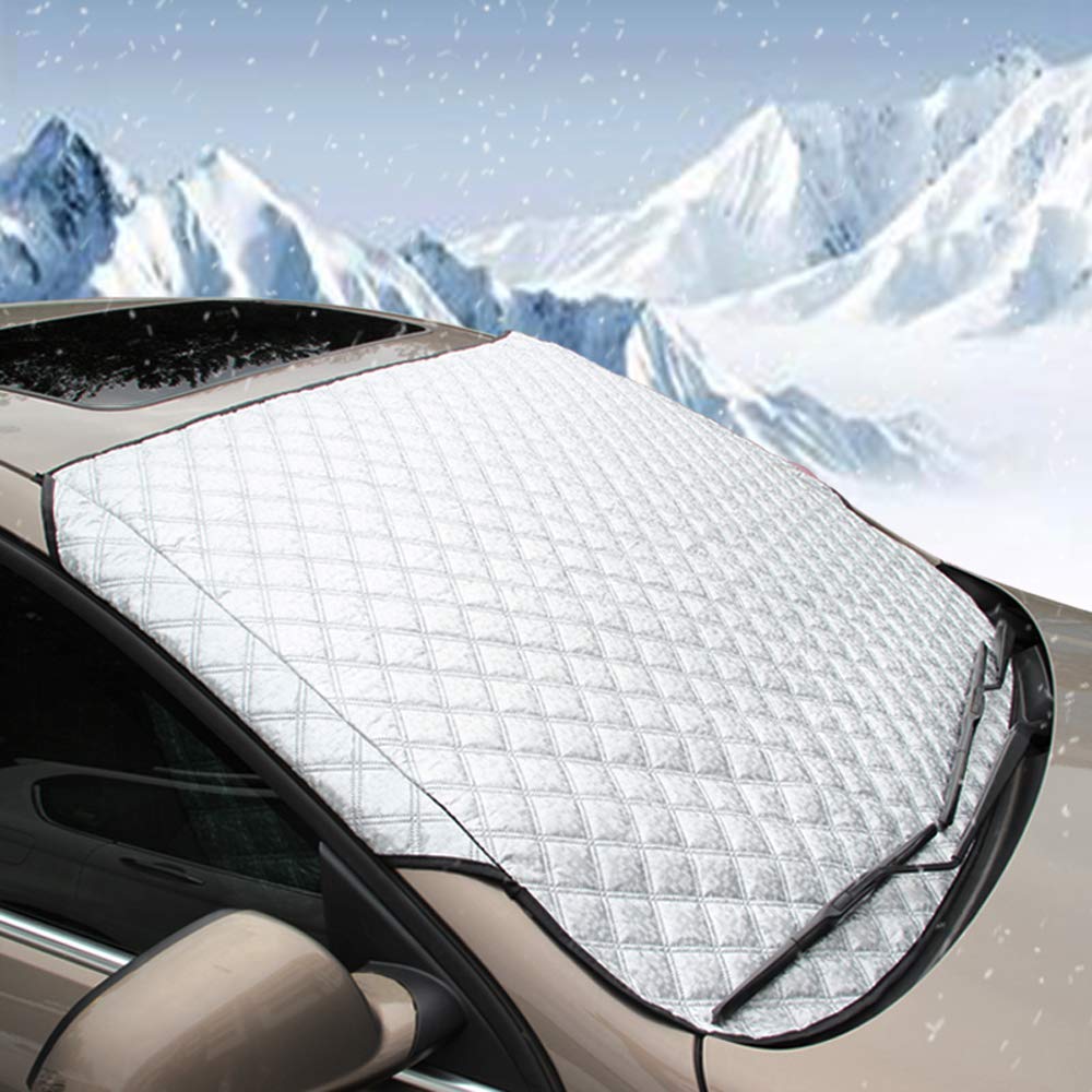 BEEWAY Car Windshield Cover, Heavy Duty Ultra Thick Protective