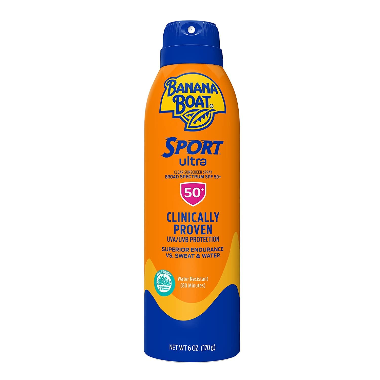Banana Boat Ultramist Clear Defense Sun Protection SPF 50, 6 oz