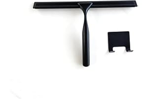 Multi-Purpose Stainless Steel Shower Squeegee, Bathroom & Window Cleaner for Glass Doors, Tiles, Mirrors, Cars - Home Cleanin