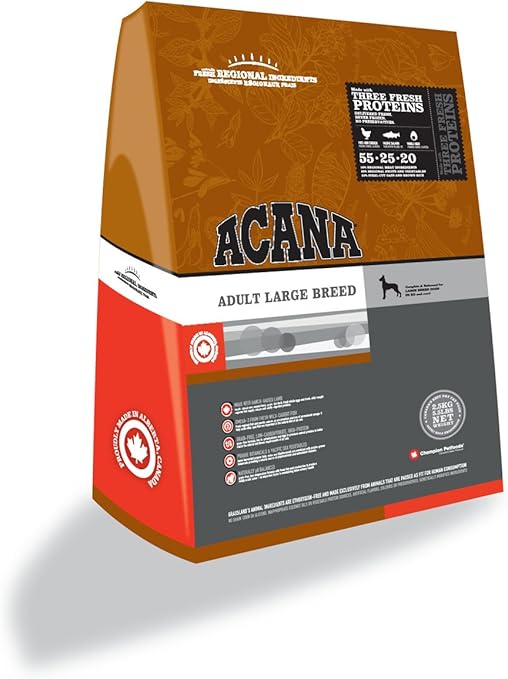 Acana Dog Food Adult Large Breed 18kg Amazon.co.uk Pet Supplies