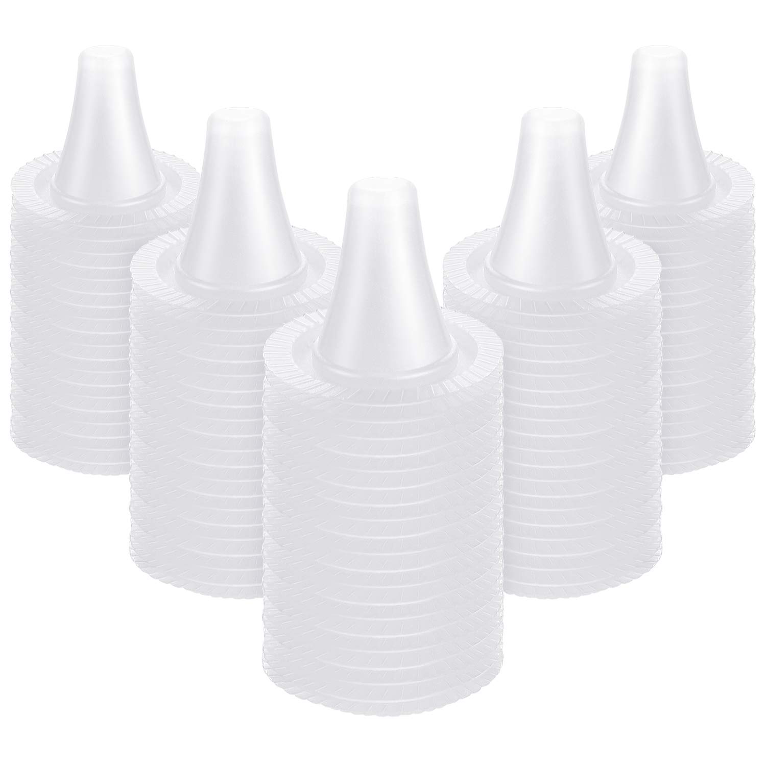 Ear Thermometer Probe Covers, 100 Pieces Ear Thermometer Lens Filters Refill Caps for All Braun ThermoScan Models and Other Types of Digital Thermometers