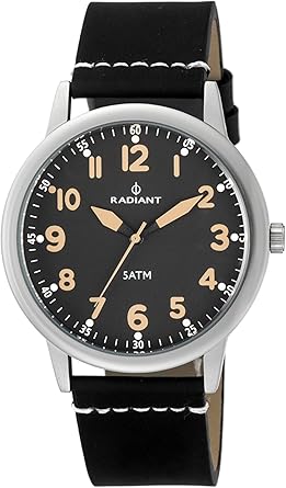 Radiant Reloj Analógico para Hombre de Cuarzo con Correa en Cuero RA394604