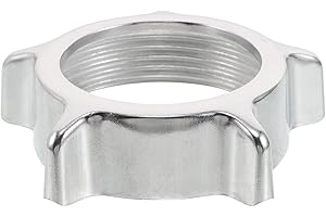 Luxshiny Stainless Steel Meat Grinder Nut Replacement for Home Electric Grinders – 6cm Locking Retaining Ring