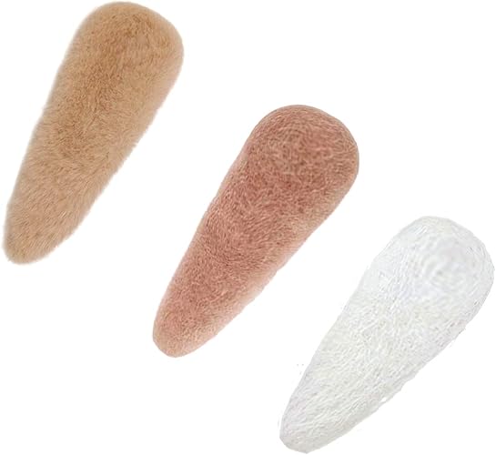 Amazon ヘアピン レディース 可愛い ヘアクリップオシャレ 前髪ピン 秋冬 オシャレ パッチン留め 髪飾り プレゼント女性 レディース 女の子 三つセット バレッタ クリップ 通販