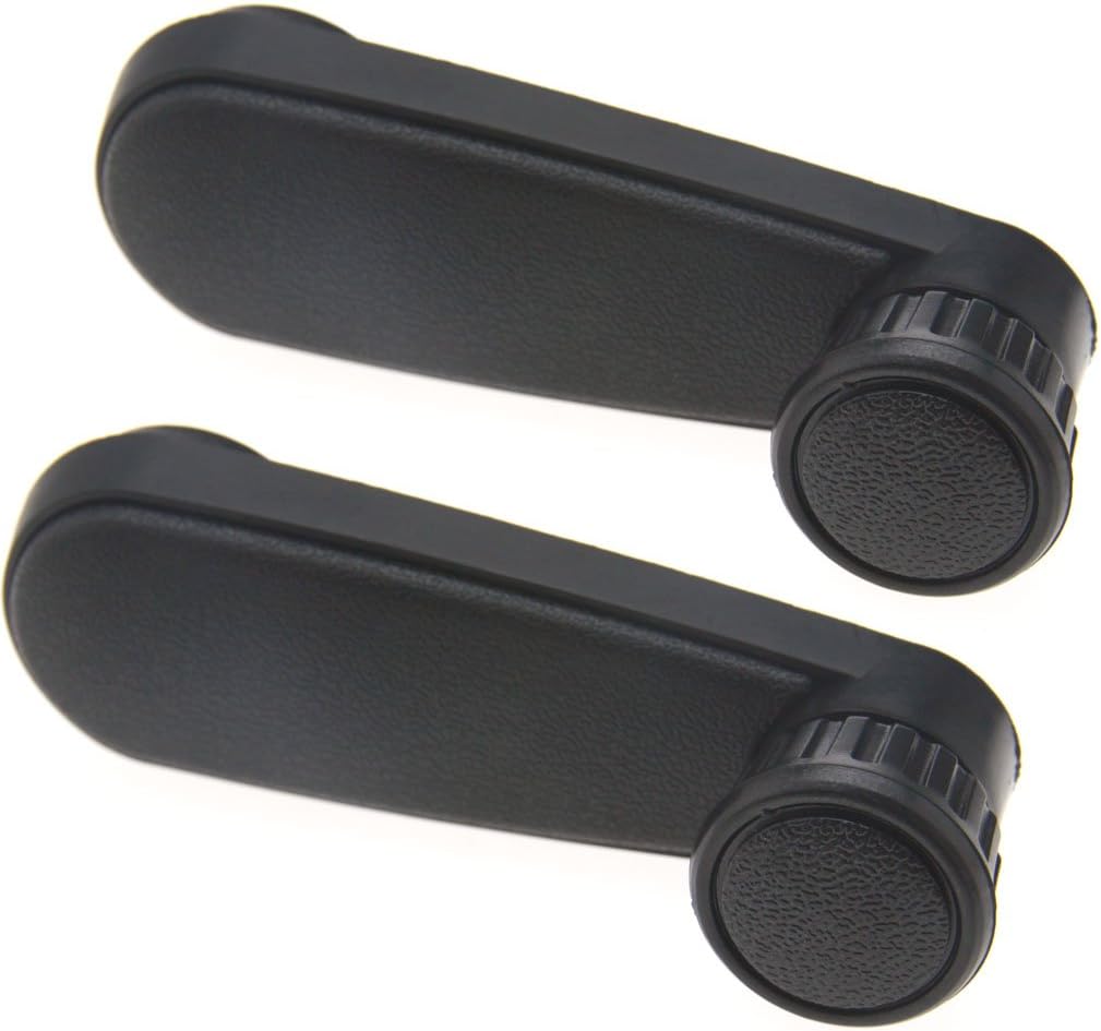 SING F LTD Car Window Winder Crank Handle Compatible with VW Golf MK2 1983-1992 OEM 191837581 Black