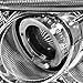 Spec-D Tuning 2LHP-CV01-TM Honda Civic Halo Chrome Clear Projector Led Head Lights