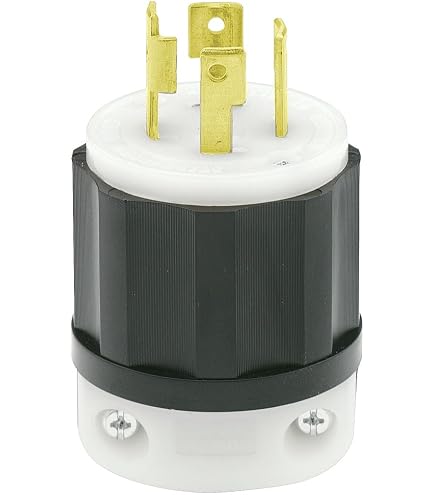 Pack De 10 Enchufes Macho NEMA L15-30P 30A 250V - Para Generadores Y Conexiones De Bloqueo - Marca Smart Weld