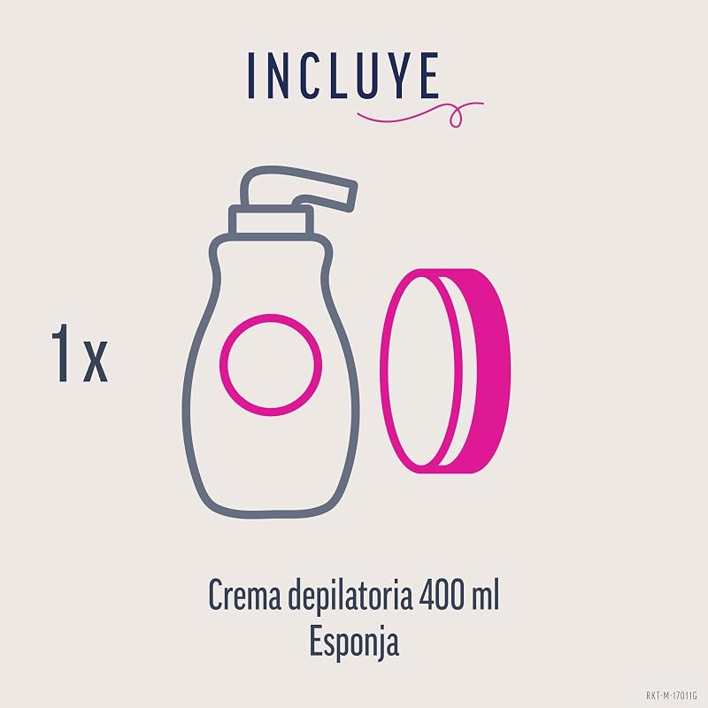 Crema Depilatoria de Ducha - con Dosificador, Piel sensible-400ml