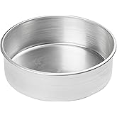 Winco Heavy-Duty Round Aluminum Layer Cake Pan, 9" x 3"