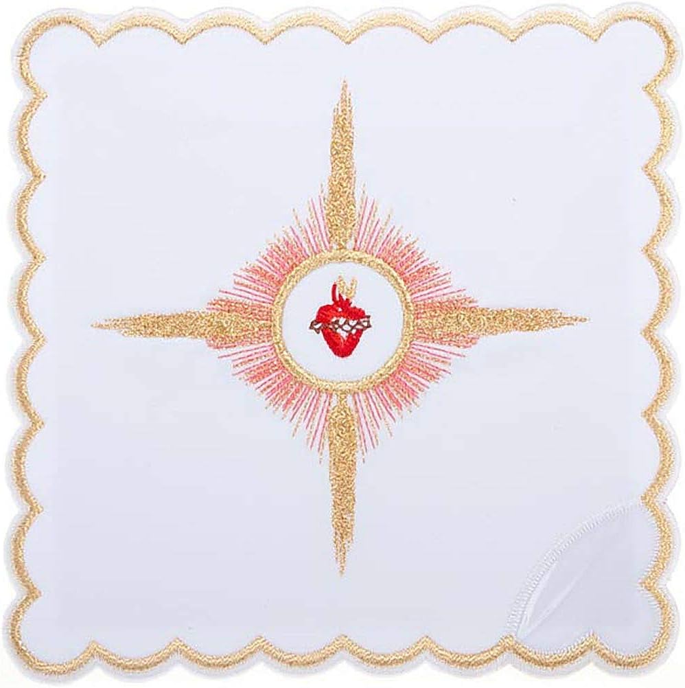 Servicio para la Misa 4 Piezas Bordado Sagrado Coraz?n de JES ...