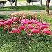 Yaheetech Large Retro Yard Pink Flamingos Novelty Yard Lawn Art Garden Party Ornaments, 2-Pack