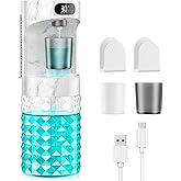Automatic Mouthwash Dispenser for Bathroom,20.29 oz Mouth Wash Dispensers Bathroom Accessories Set with Magnetic Cups,4 Modes Wall Mounted Touchless Electric Mouthwash Dispensers for Home Kids Family