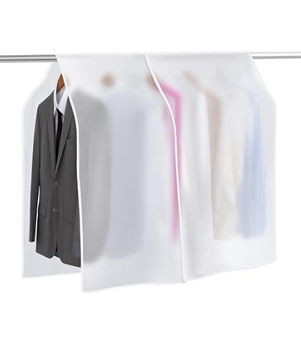 30 Bolsas Transparentes Antipolvo Para Ropa - 60x140cm, Ideales Para Trajes, Vestidos Y Abrigos