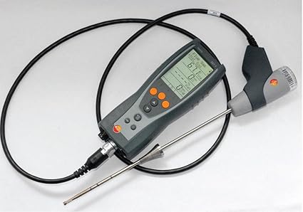 Testo 327 - 1 con sonda - Analizador de combustión de base Fuel/Gas para
