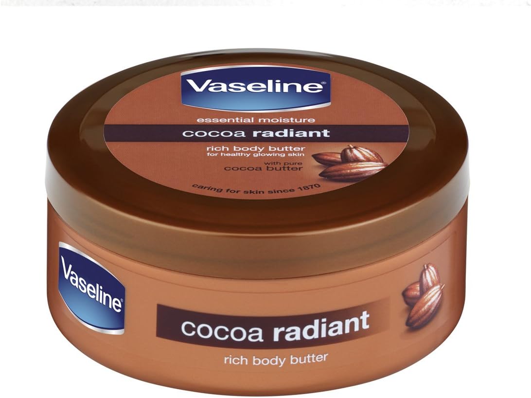Vaseline Essential Moisture Cocoa Radiant Rich Body Butter 250 ml