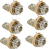 Switchcraft Output Jack, Mono - 6 pack