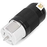 S7 50 Amp Generator Plug,50 Amp Generator Connector (Female),125 Volt//250 Volt,CS6364