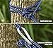 Camping Hammock, Trofoty Portable Hammock with Mosquito Net Parachute Nylon Fabric Lightweight Hammock for Beach, Traveling, Hiking, Mountain,Adventure,Outdoor Jungle