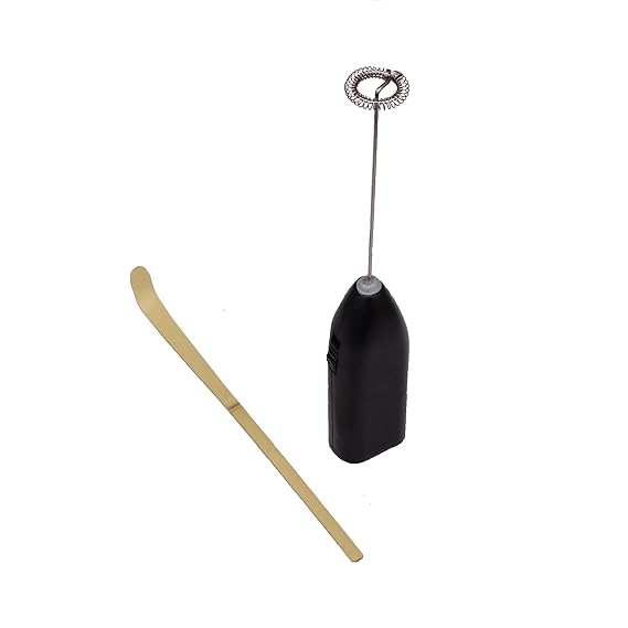 Matcha Whisk and Scoop set electric, battery whisk for Matcha Green