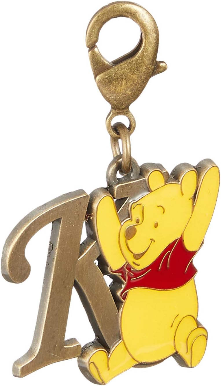 Amazon ナカジマコーポレーション Nakajimacorp Disney チャムコレ プー イニシャル K 幅約3cm イニシャル付き 1330 19 アニメ 萌えグッズ 通販