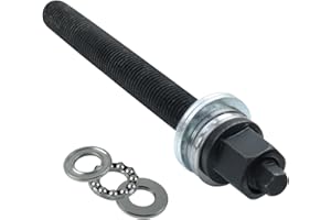 HNEEKYR LS Harmonic Balancer Installation Tool Compatible with GM 1997-UP V8 LS1 LS2 LS3 LS4 LSX LSA LS6 LQ4 LQ9 Upgraded Crank Pulley Install Tool with Three-Part Thrust Bearing