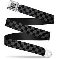Ford Seatbelt Belt – Black/White, Adjustable 24-38 Inch, Officially Licensed - View #6