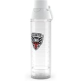 Tervis Venture® Lite Tritan 24oz Venture™ Lite with 2-in-1 VersaLid® | MLS D.C. United - Primary Logo | Made in America, Leakproof, Double-Wall Vacuum Insulated, Keeps Drinks Cold