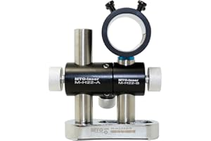 LILLY ELECTRONICS Three-axis Adjustable Holder/Clamp/Mount 21.5mm Diameter for Laser Diode Module or Torch Cooling Heatsink