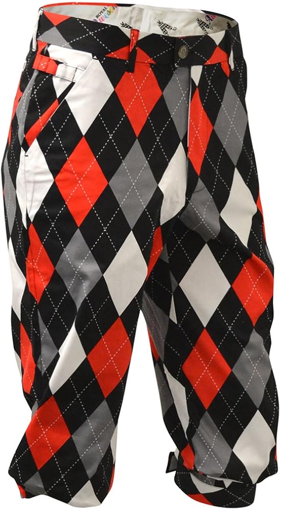 Royal & Awesome Men's Golf Knickers Clothing