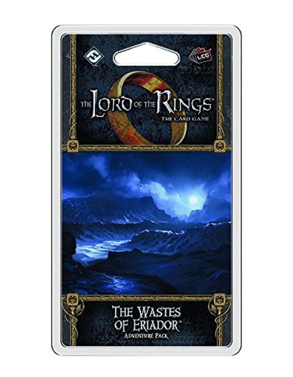 Fantasy Flight Games | Lord of the Rings LCG: Adventure Pack: The Wastes of Eriador |Ages 14+ | 1 to 2 Players | 60 Min Player Time