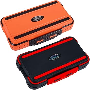 Amazon Hamilo ルアー収納タックルボックス 釣り用収納ケース 防水 軽量タイプ 中が見やすい 2個セット Hamilo タックルボックス