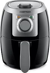 Chefman TurboFry 2L Compact Air Fryer 1000W 60-Min Timer UK