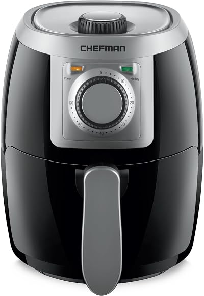 Chefman TurboFry 2L Compact Air Fryer 1000W 60-Min Timer UK