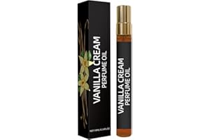 Vanilla Cream Perfume for Women,Long Lasting & Alcohol-Free Parfum Femme,Mini Travel Perfume Oil Spray Portable 10ml
