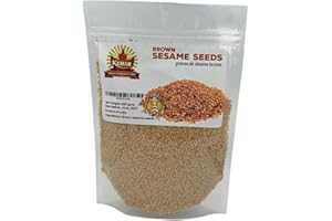 Kehar Brown Sesame Seeds 500g (17.63 oz) - Nutritious, Rich in Protein & Fiber, Ideal for Baking, Cooking, & Snacking, Perfec