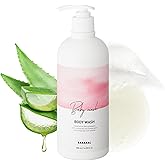 BANANAL Korean Body Wash with Hyaluronic Acid & Aloe – Hydrating Moisturizing Cleanser for All Skin – Infused with Natural Extracts – Paraben & Silicone-Free – Baby Musk, 500ml / 16.9 fl oz