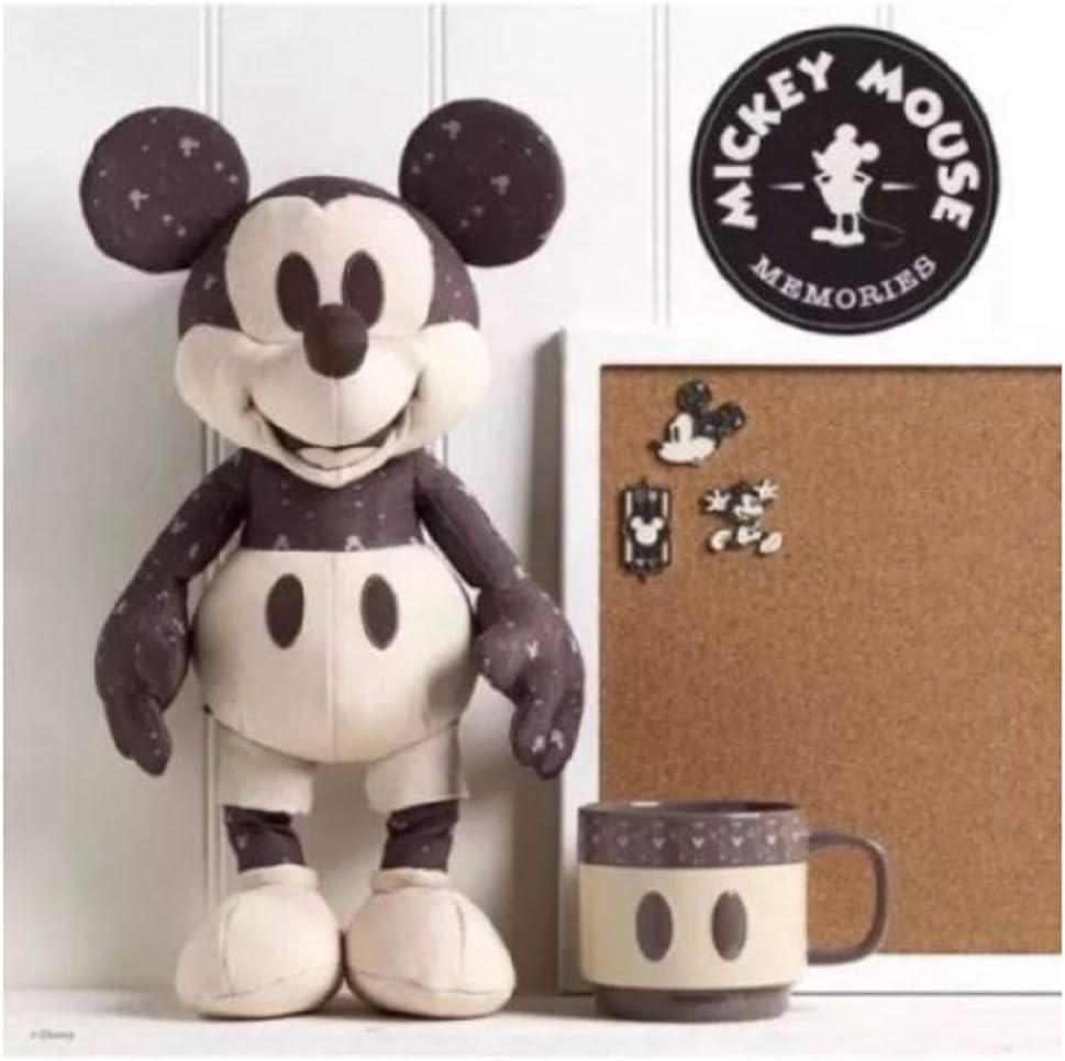 limited Disney Mickey Mouse Memories Collection Set # 11 November Edition Set of 3 Plush, pins Set, and Mug
