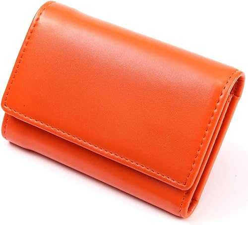 Amazon レガーレ キーケース レディース メンズ 小銭入れ付き カード 本革 スマートキー オレンジ Legare キーケース