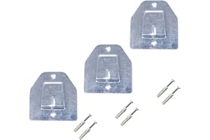 CLAIRLA Wall Mount Oscillating Fan Degree Oscillation Holder (3Pack)