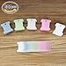 Sago Brothers Plastic Embroidery Floss Bobbins Organizer Holder 200 PCS 5 Colors