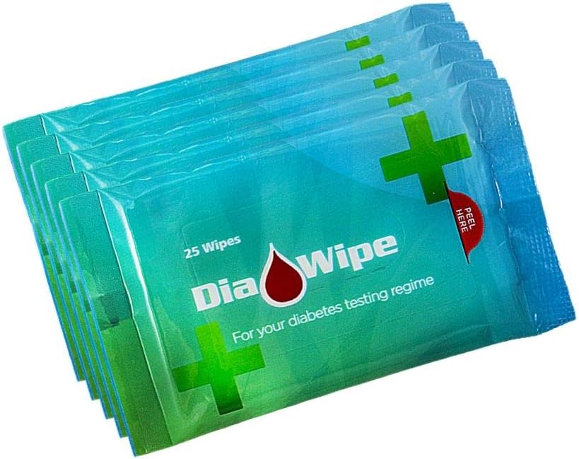 DiaWipes Diabetes Finger Testing Wipes (10)