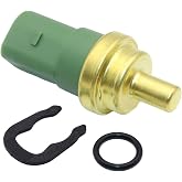 KEJSTED Engine Coolant Temperature Temp Sensor for VW Audi 059 919 501A | Volkswagen Beetle Passat Golf Jetta Eurovan Cabrio Polo Audi A4 S4 A6 S6 TT A8 S8 RS4 RS6 Allroad 1998-2010 059919501A