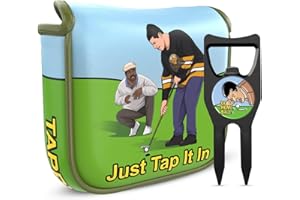 K9KING Golf Putter Cover, Protective Golf Club Covers and Mallet Putter Headcover for Odyssey, Magnetic Closure Golf Blade Putter Cover, Golf Bag Accessory, Golf Accessories for Men