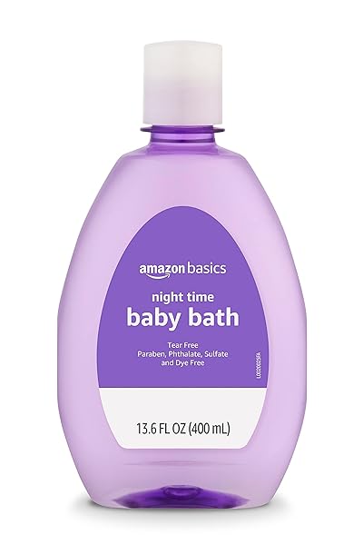 AMAZON BASICS TEAR-FREE NIGHT-TIME BABY BATH, SOOTHING, LIGHTLY...