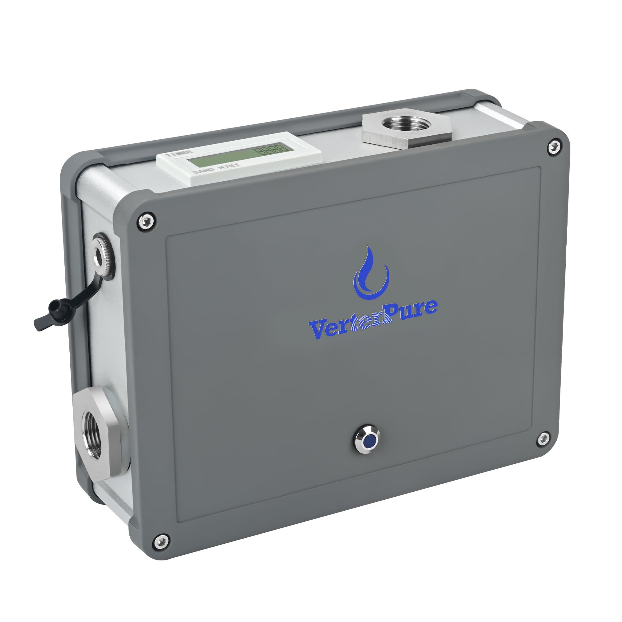 Photo 1 of VerterPure VP6 UV-C LED Ultraviolet Water Filter Purifier, Reduce up to 99.99% of Contaminants at Flow Rate 1.58GPM, Smart On/Off Switch, 12V DC for RV Boats Off-Grid Livings, Mercury Free