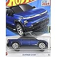 Hot Wheels 2024 #110 Chevrolet Silverado EV RST Blue